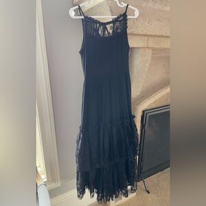 Joyfolie Black Maxi Dress